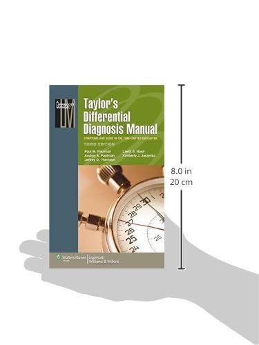 Taylor's Differential Diagnosis Manual: Symptoms and Signs in the Time-Limited Encounter (Lippincott Manual Series)