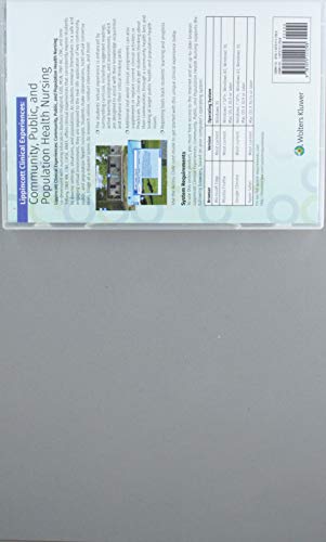 Community, Public, and Population Health Nursing Standalone Version (Lippincott Clinical Experiences)