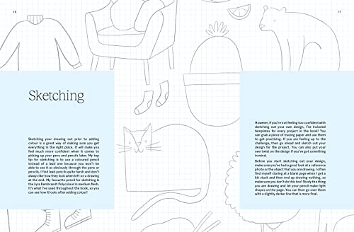 15-minute Art Drawing: Learn how to Draw, Colour and Shade