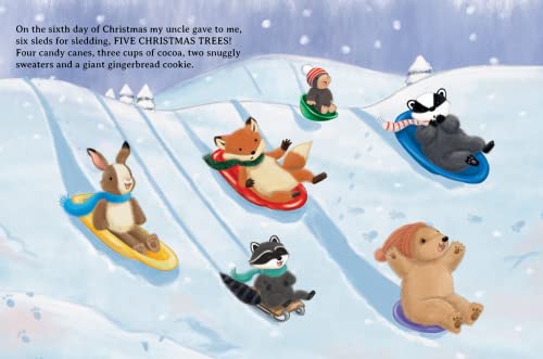 12 Days of Christmas - Children's Holiday Padded Board Book