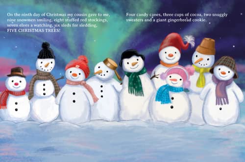 12 Days of Christmas - Children's Holiday Padded Board Book