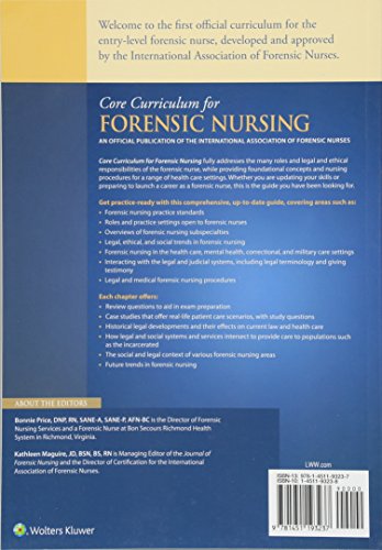 Core Curriculum for Forensic Nursing