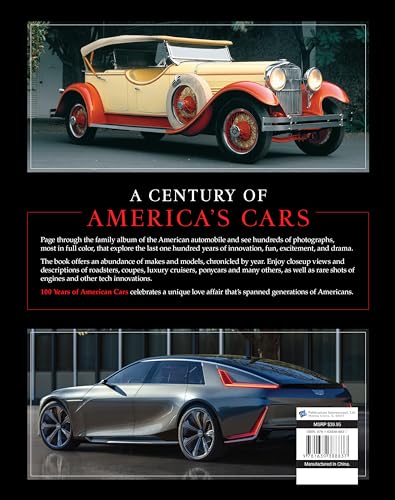 100 Years of American Cars (320 Pages)