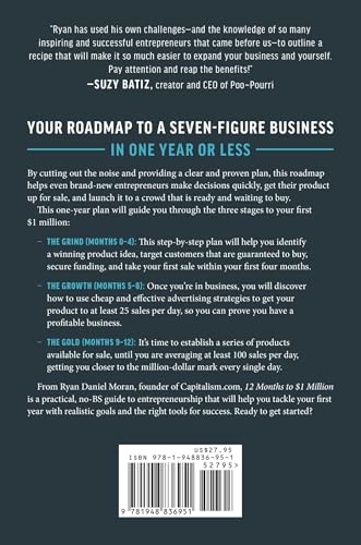 12 Months to $1 Million: How to Pick a Winning Product, Build a Real Business, and Become a Seven-Figure Entrepreneur