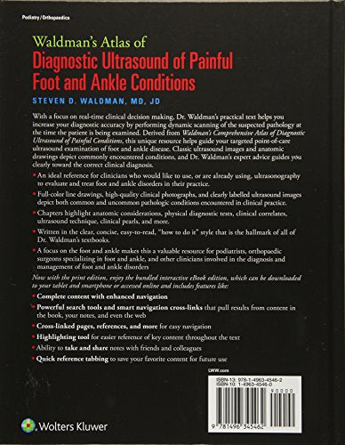 Waldman's Atlas of Diagnostic Ultrasound of Painful Foot and Ankle Conditions