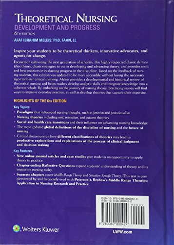 Theoretical Nursing: Development and Progress