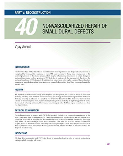 Master Techniques in Otolaryngology - Head and Neck Surgery: Skull Base Surgery