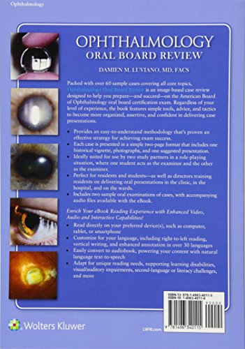 Ophthalmology Oral Board Review