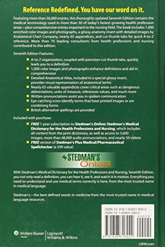 Stedman's Medical Dictionary for the Health Professions and Nursing