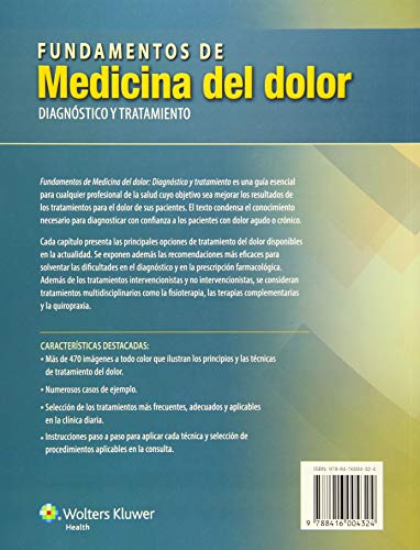 Fundamentos de medicina del dolor: Diagnóstico y tratamiento (Spanish Edition)
