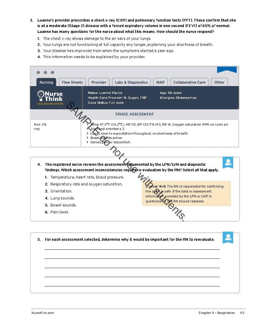 Conceptual Clinical Cases: NurseThink® for Students