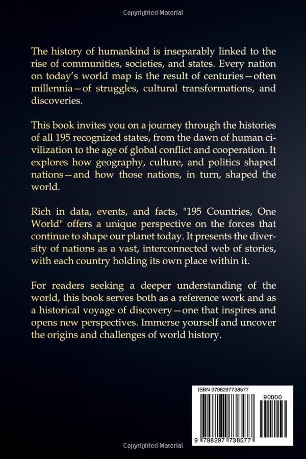 195 Countries, One World – The History of Every Nation from Origins to the Present Day (Compact Knowledge: History and Literature)