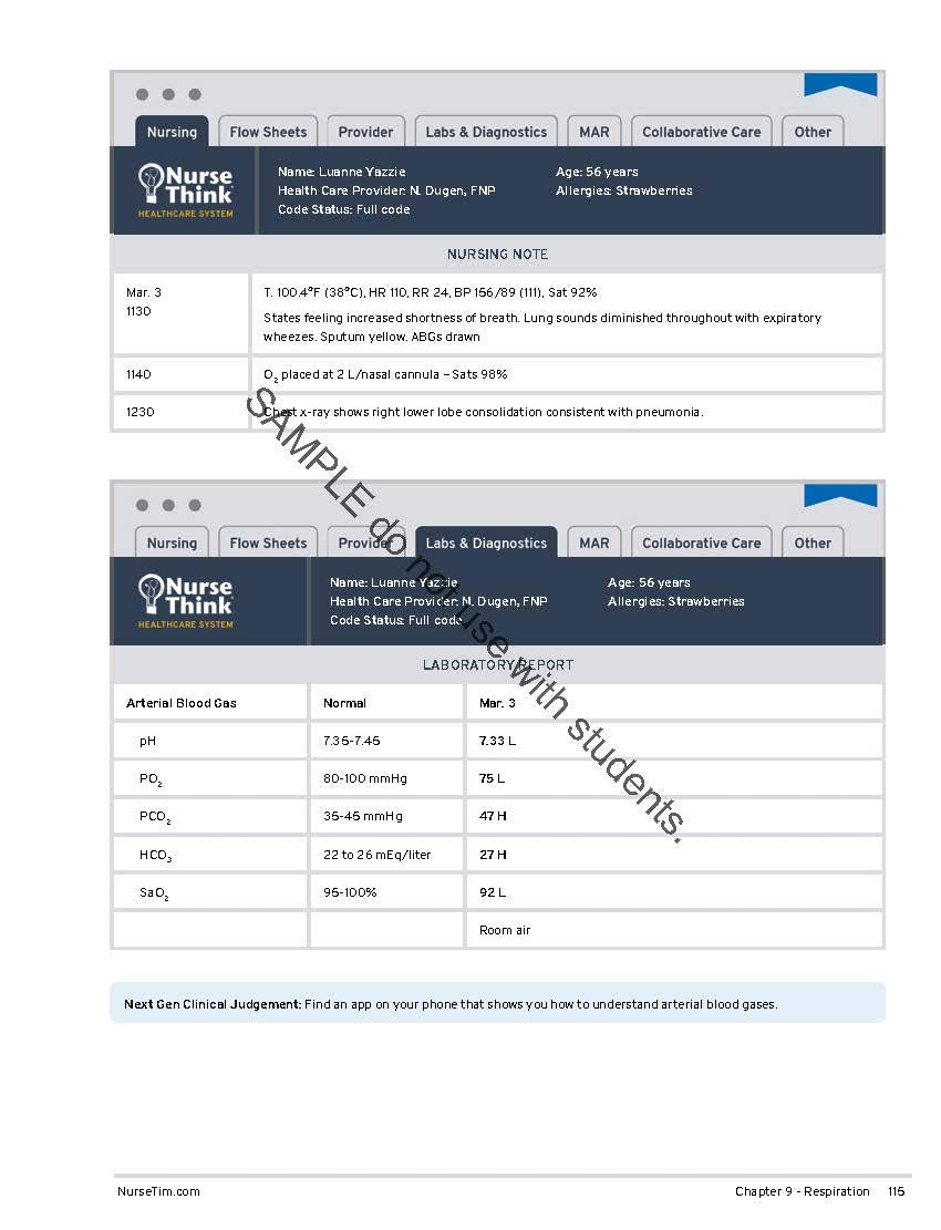 Conceptual Clinical Cases: NurseThink® for Students