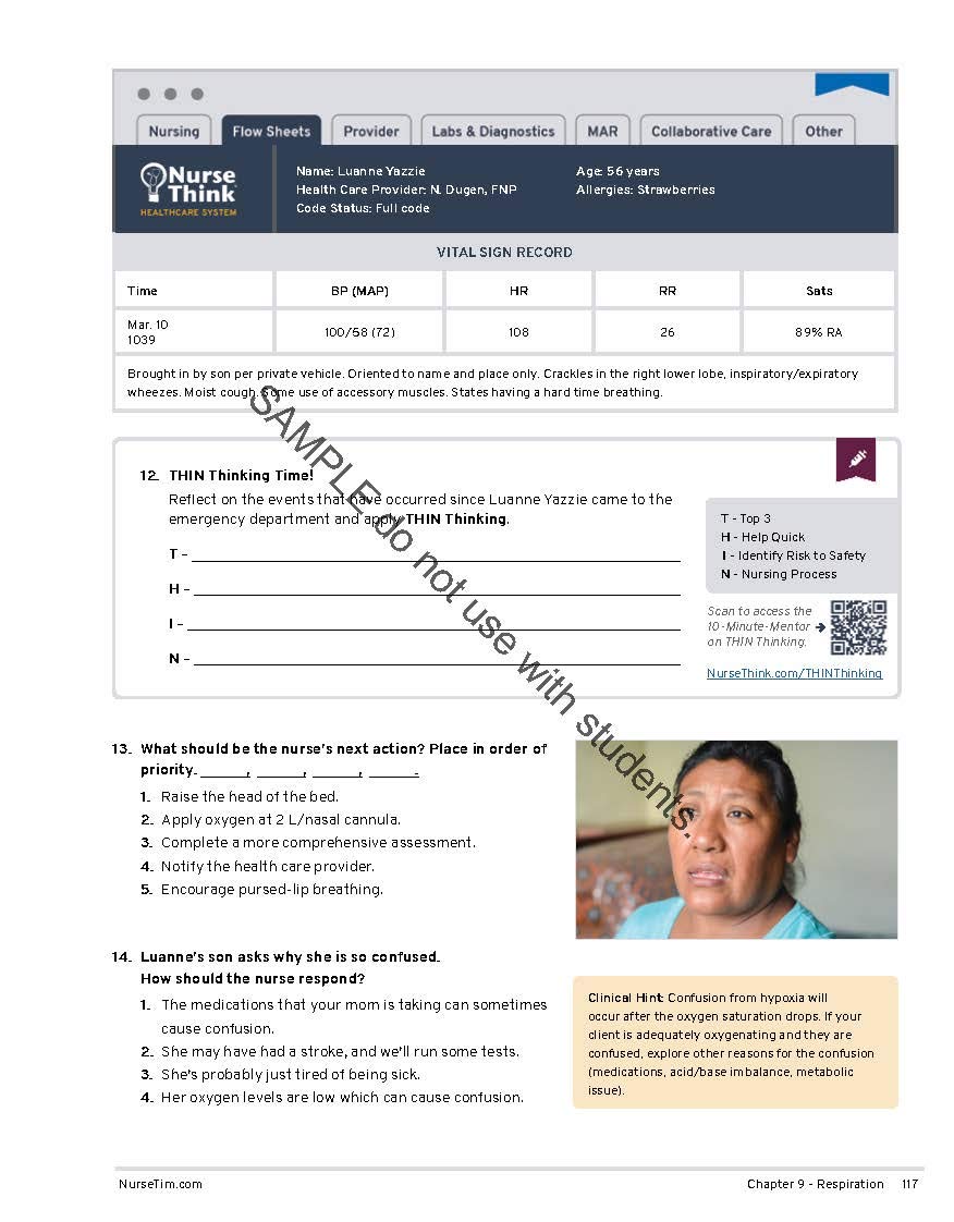 Conceptual Clinical Cases: NurseThink® for Students
