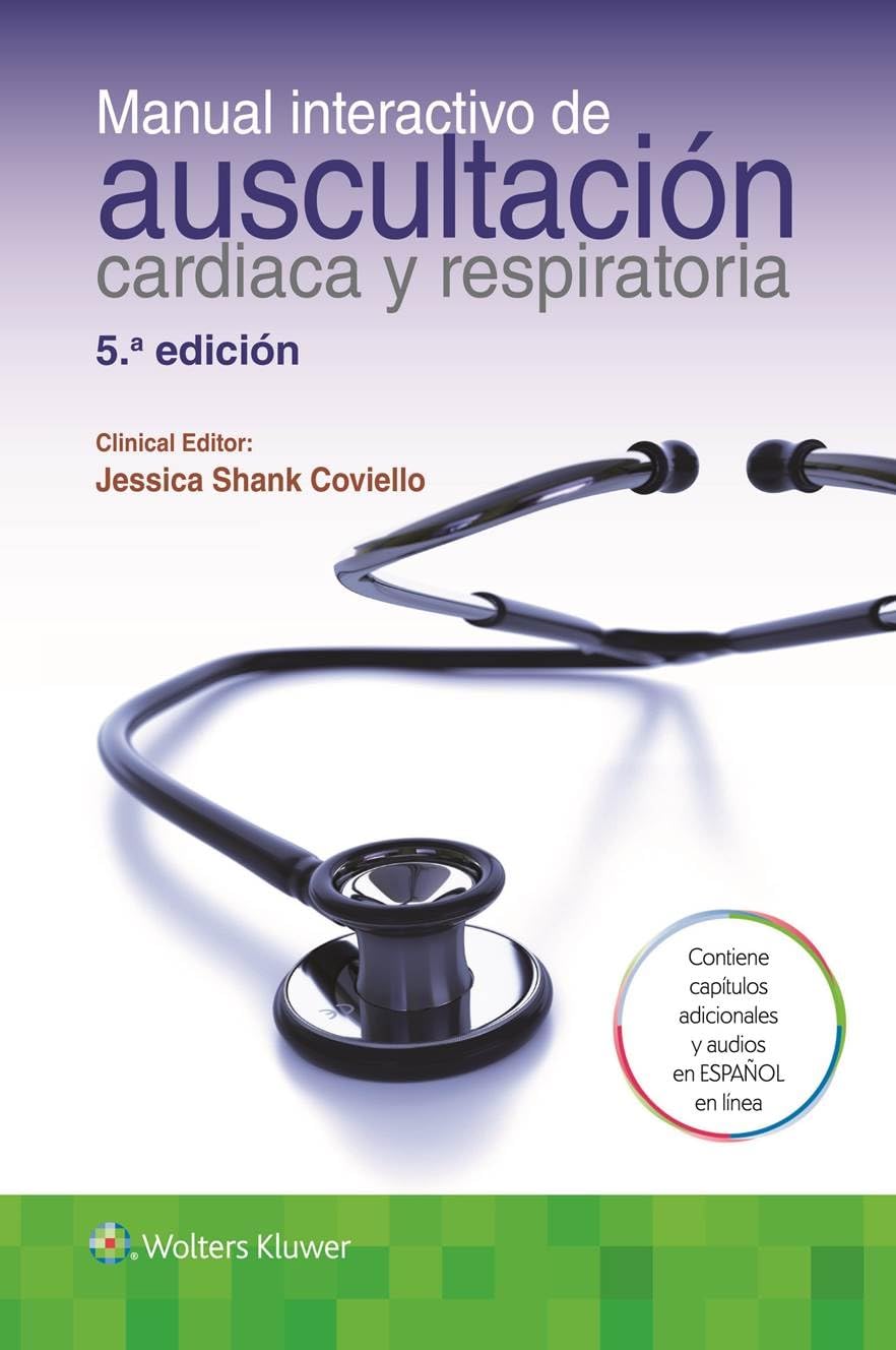 Manual interactivo de auscultación cardiaca y respiratoria (Spanish Edition)
