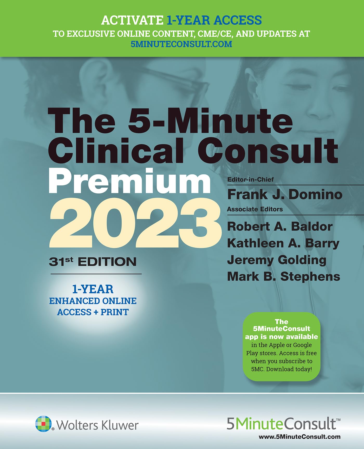 5-Minute Clinical Consult 2023 (Premium): Print + eBook with Multimedia (The 5-Minute Consult Series)