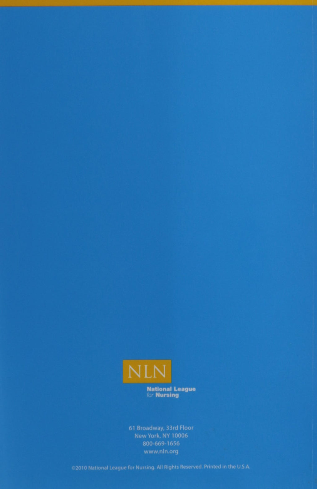 Outcomes and Competencies for Graduates of Practical/Vocational, Diploma, Baccalaureate, Master's Practice Doctorate, and Research Doctorate Programs in Nursing (NLN)
