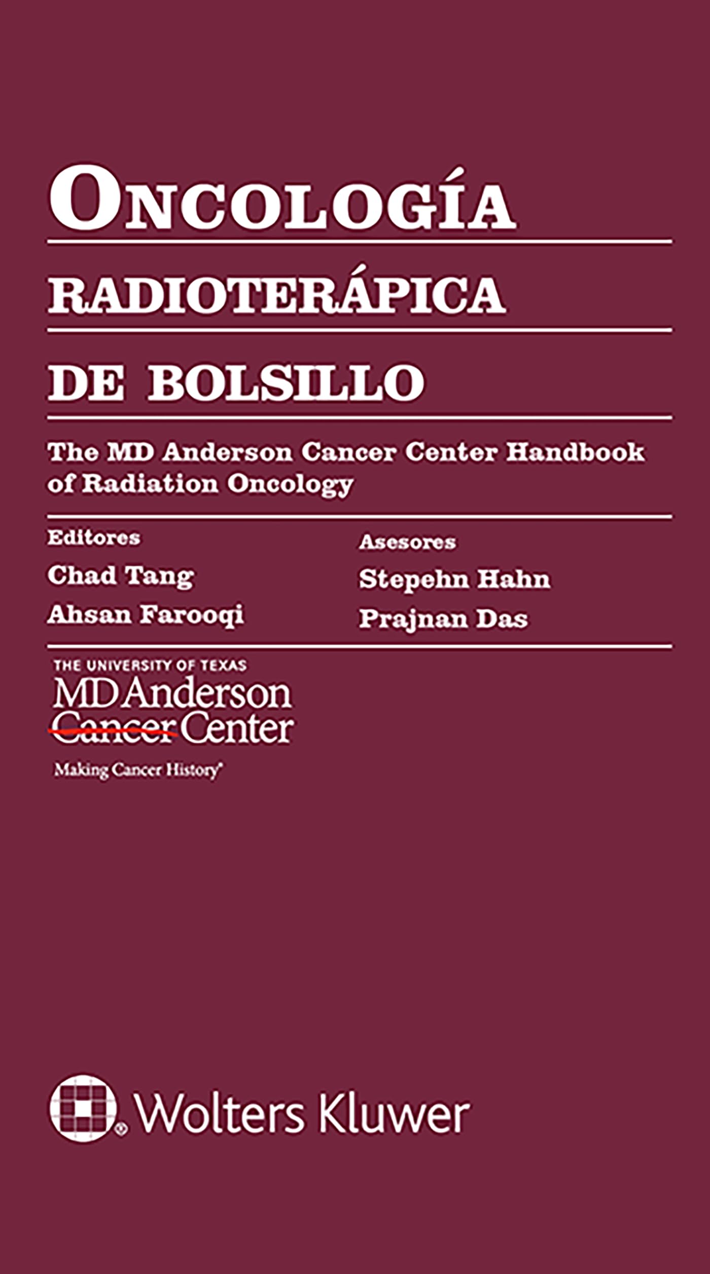 Oncología radioterápica de bolsillo (Spanish Edition)