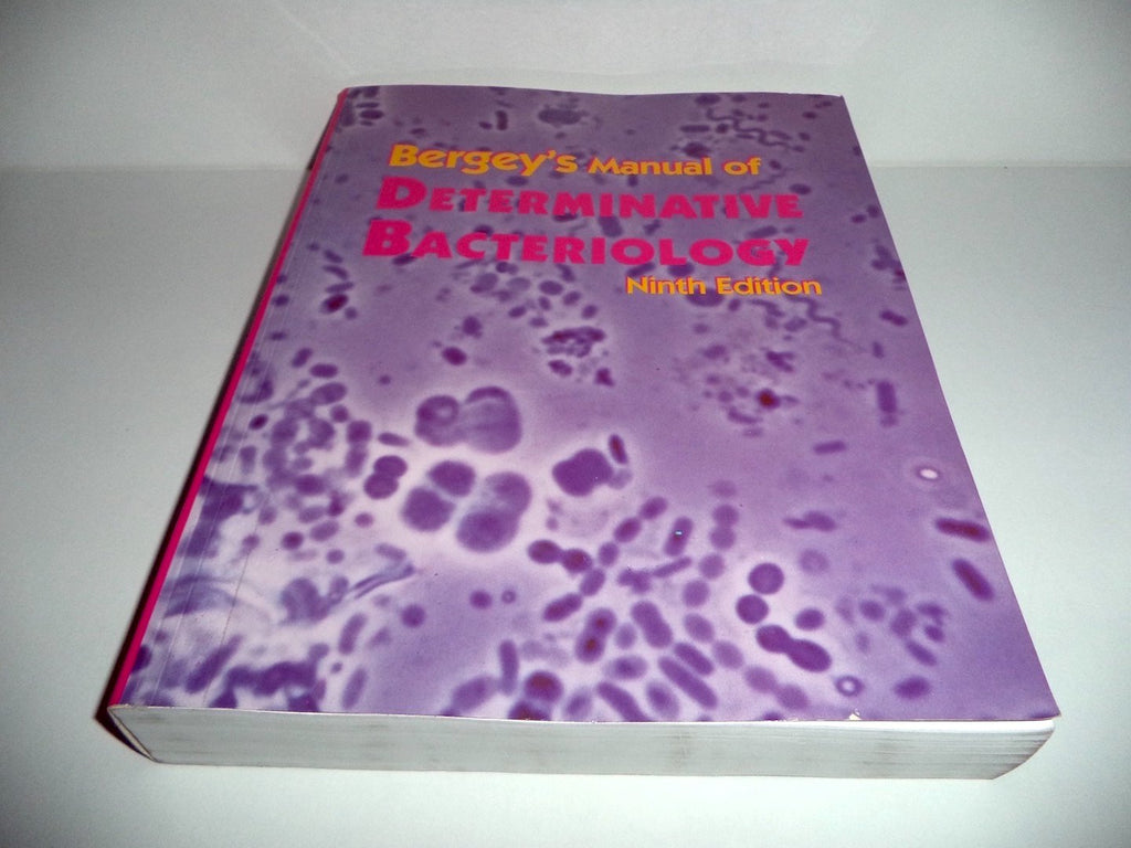 Bergey's Manual of Determinative Bacteriology
