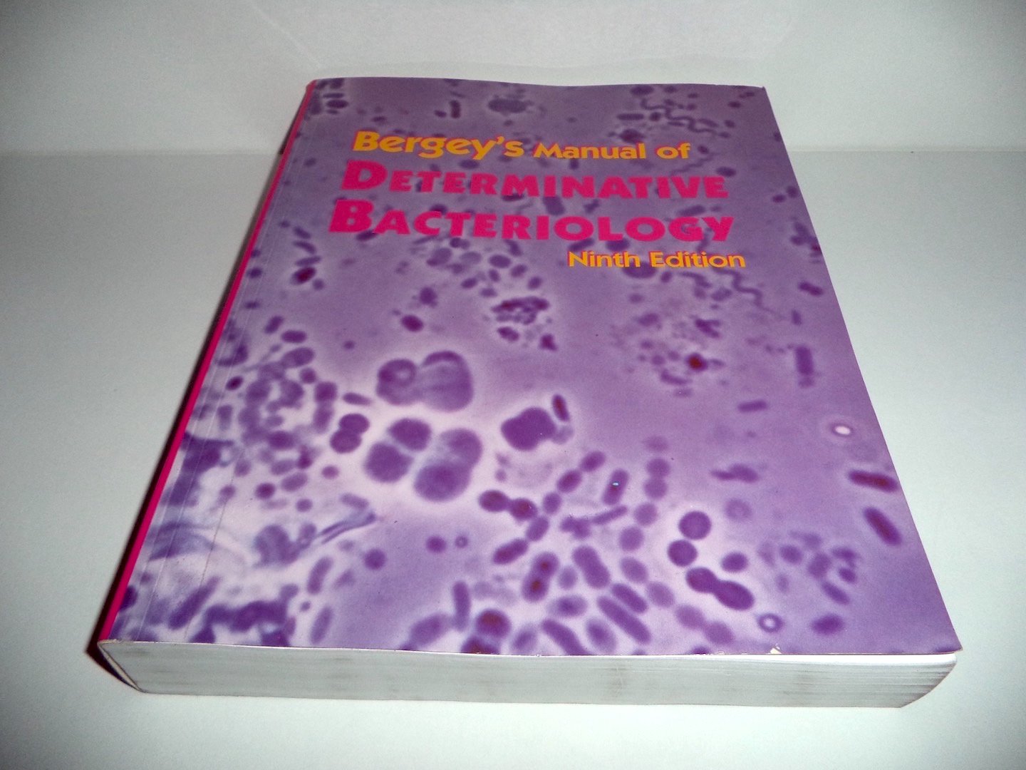 Bergey's Manual of Determinative Bacteriology