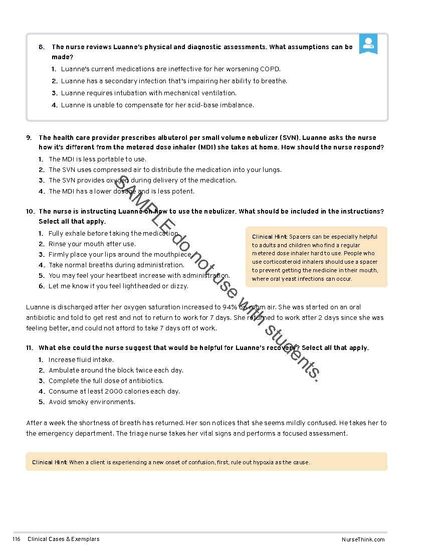Conceptual Clinical Cases: NurseThink® for Students