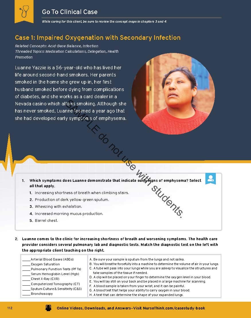 Conceptual Clinical Cases: NurseThink® for Students