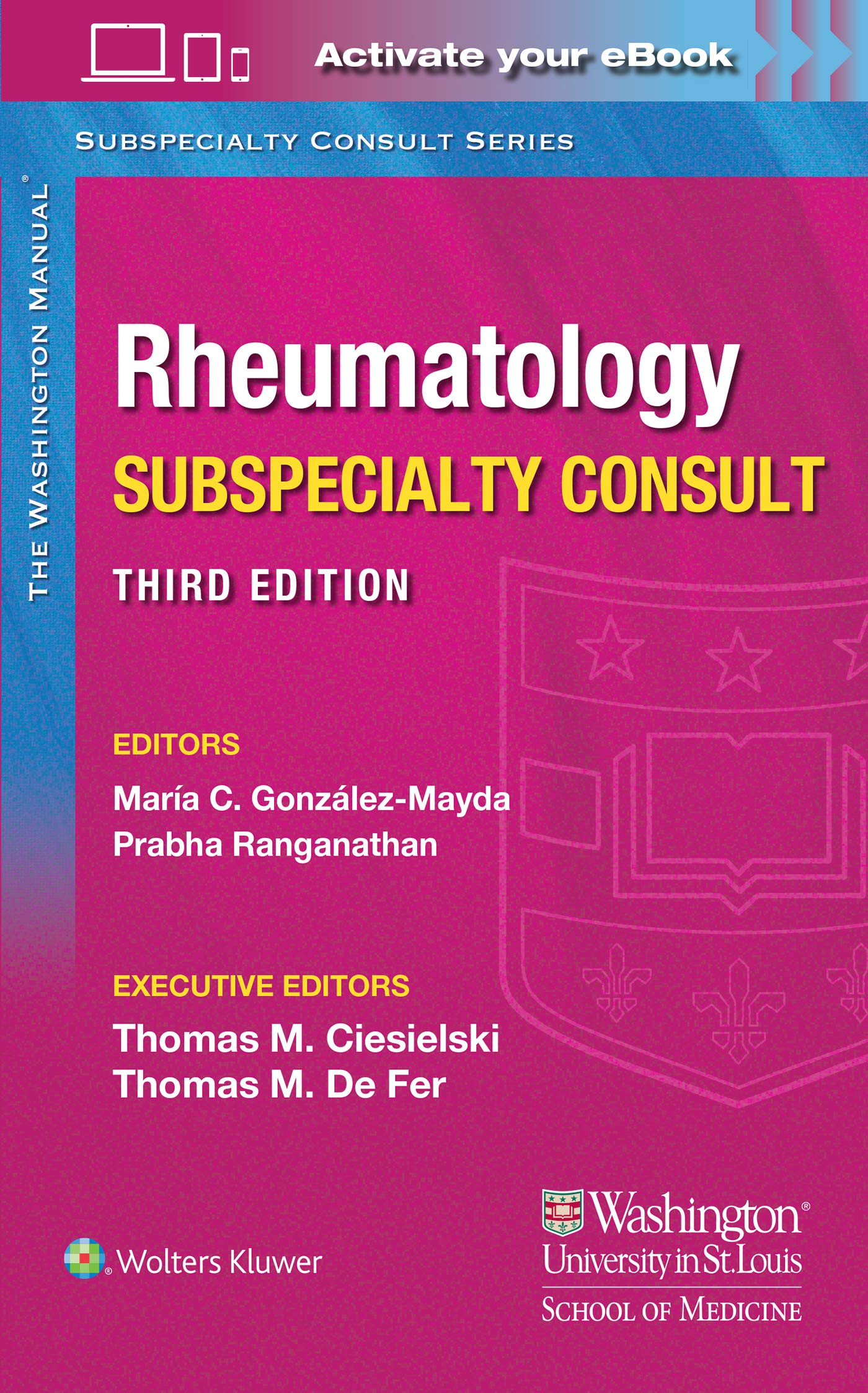 Washington Manual Rheumatology Subspecialty Consult (The Washington Manual Subspecialty Consult Series)