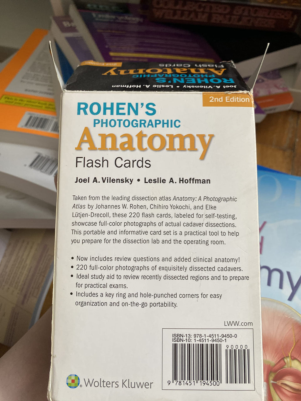 Rohen's Photographic Anatomy Flash Cards
