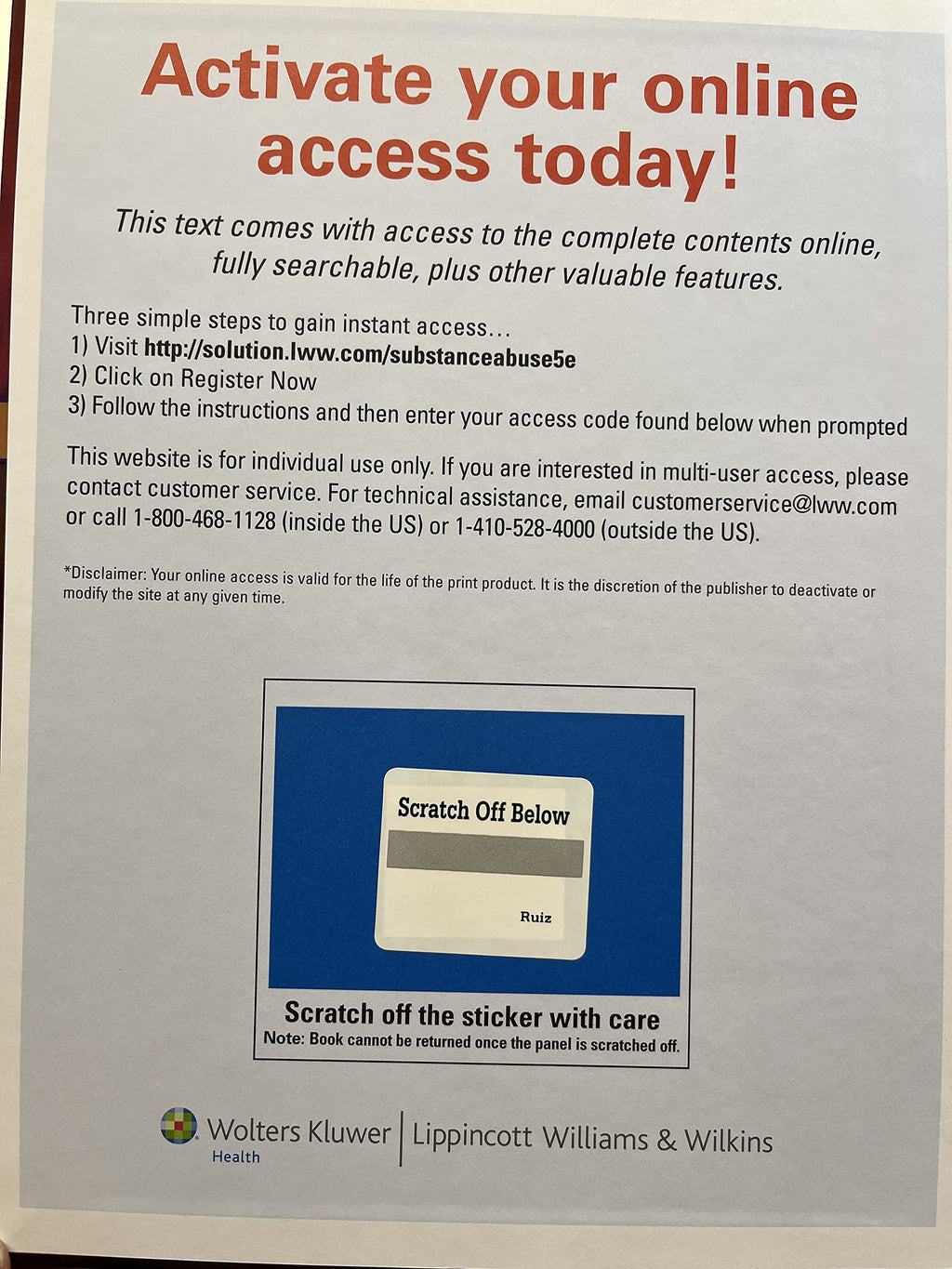 Lowinson and Ruiz's Substance Abuse: A Comprehensive Textbook