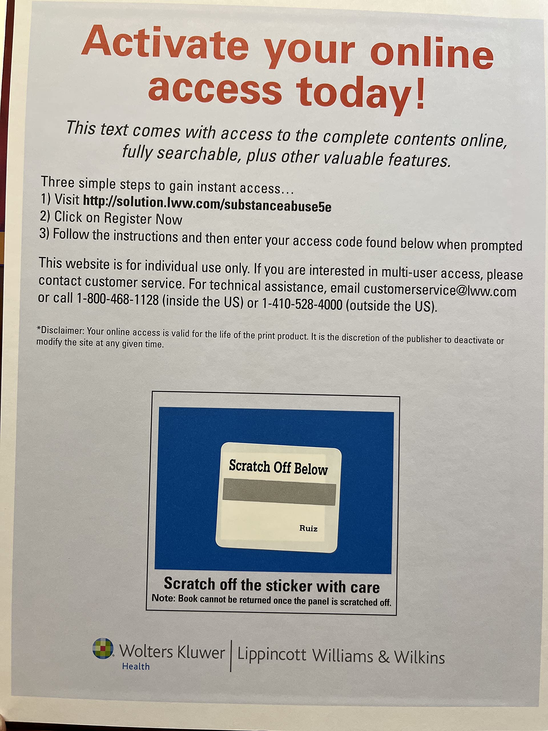 Lowinson and Ruiz's Substance Abuse: A Comprehensive Textbook