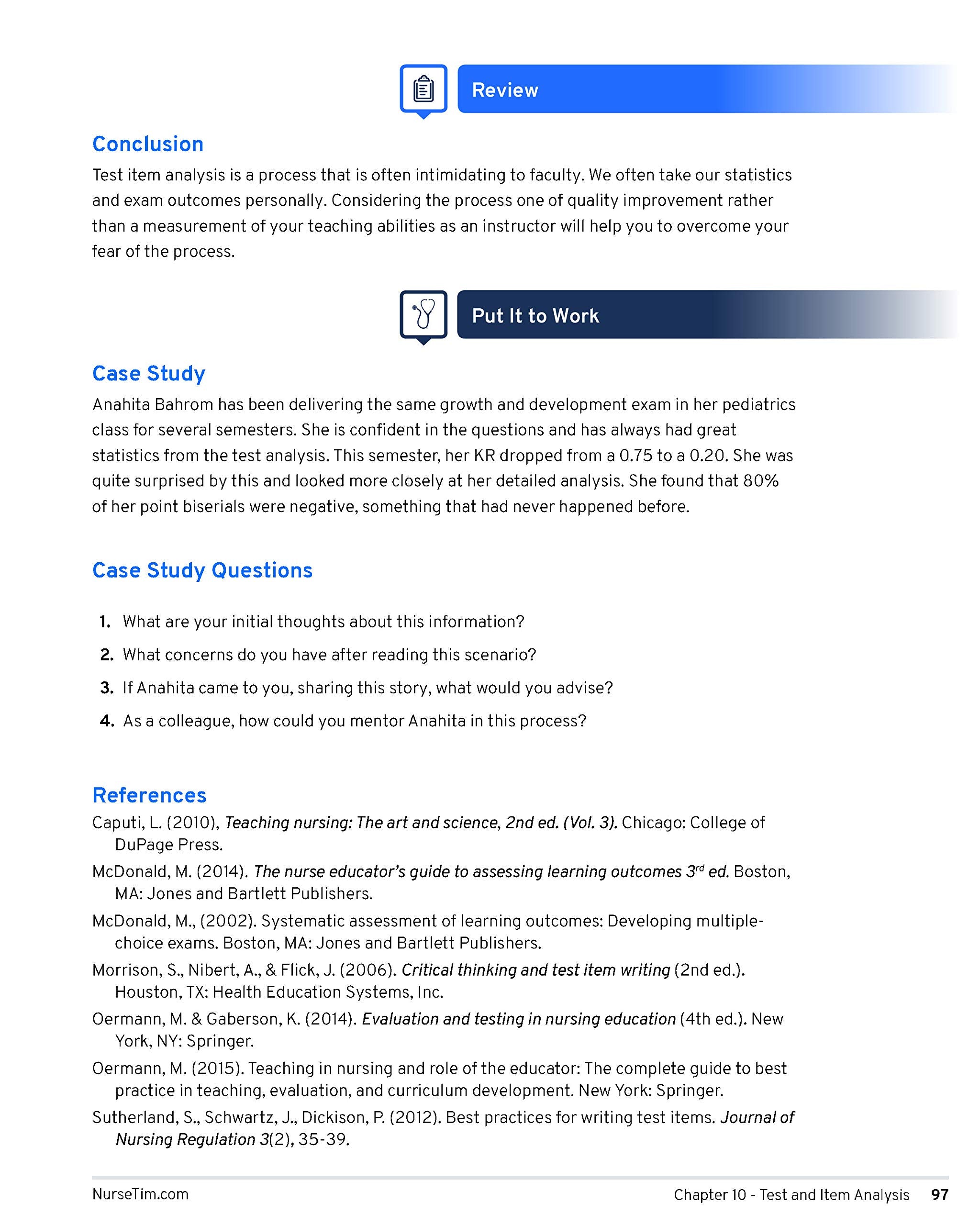 NurseThink® for Nurse Educators: Success Manual